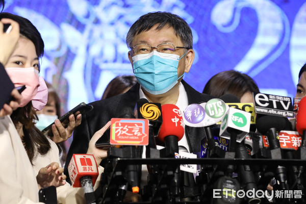 ▲台北市長柯文哲出席「願景台灣2030」論壇。（圖／記者林敬旻攝）