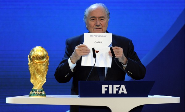 ▲▼FIFA宣布卡達獲得2022年世足主辦權。（圖／達志影像／美聯社）