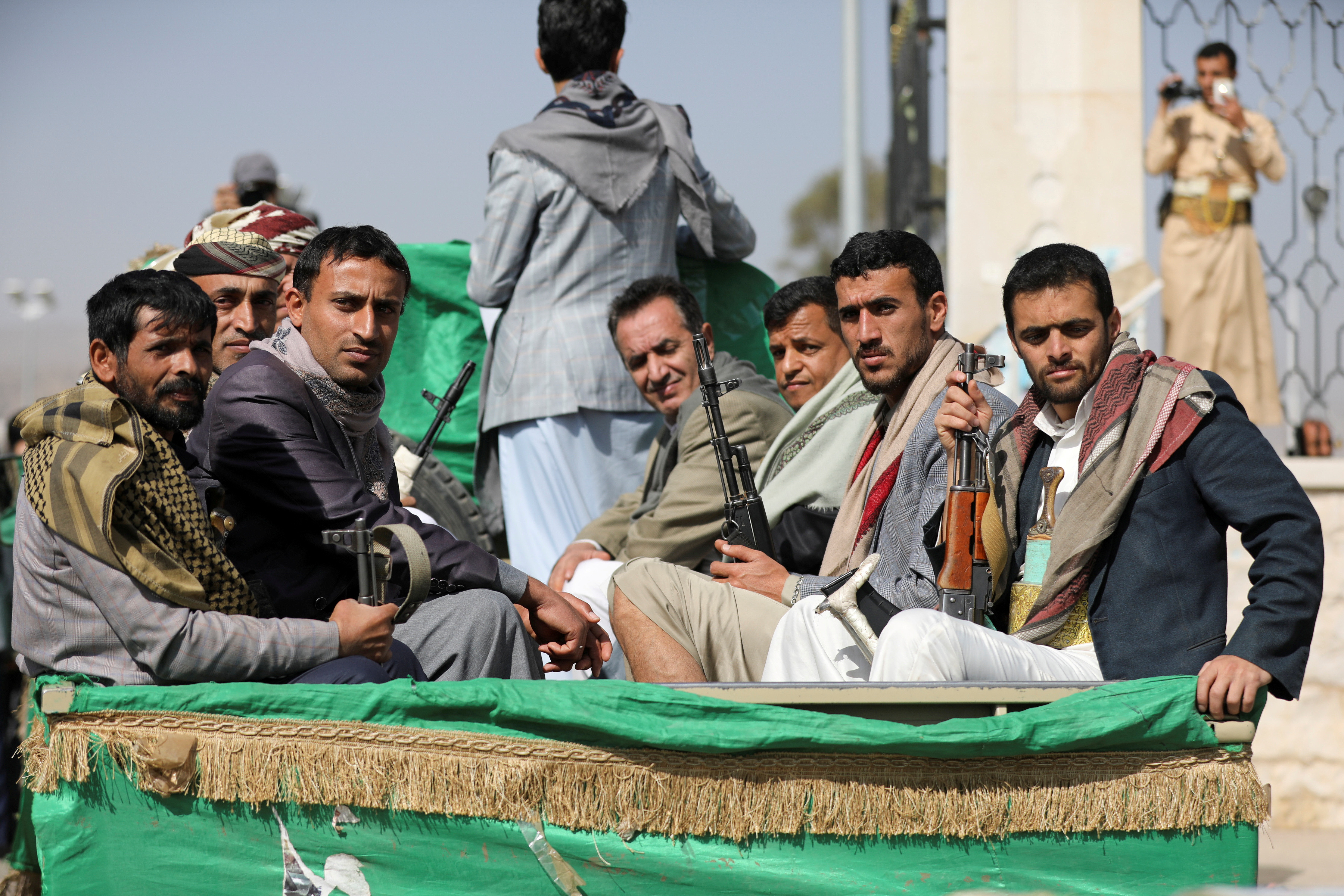 ▲▼葉門（Yemen）內戰，圖為胡塞運動（什葉派青年運動，Houthi movement）成員。（圖／路透）