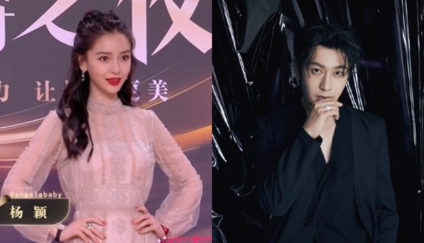 ▲Angelababy、黃曉明皆出席「微博之夜」。（圖／翻攝微博）