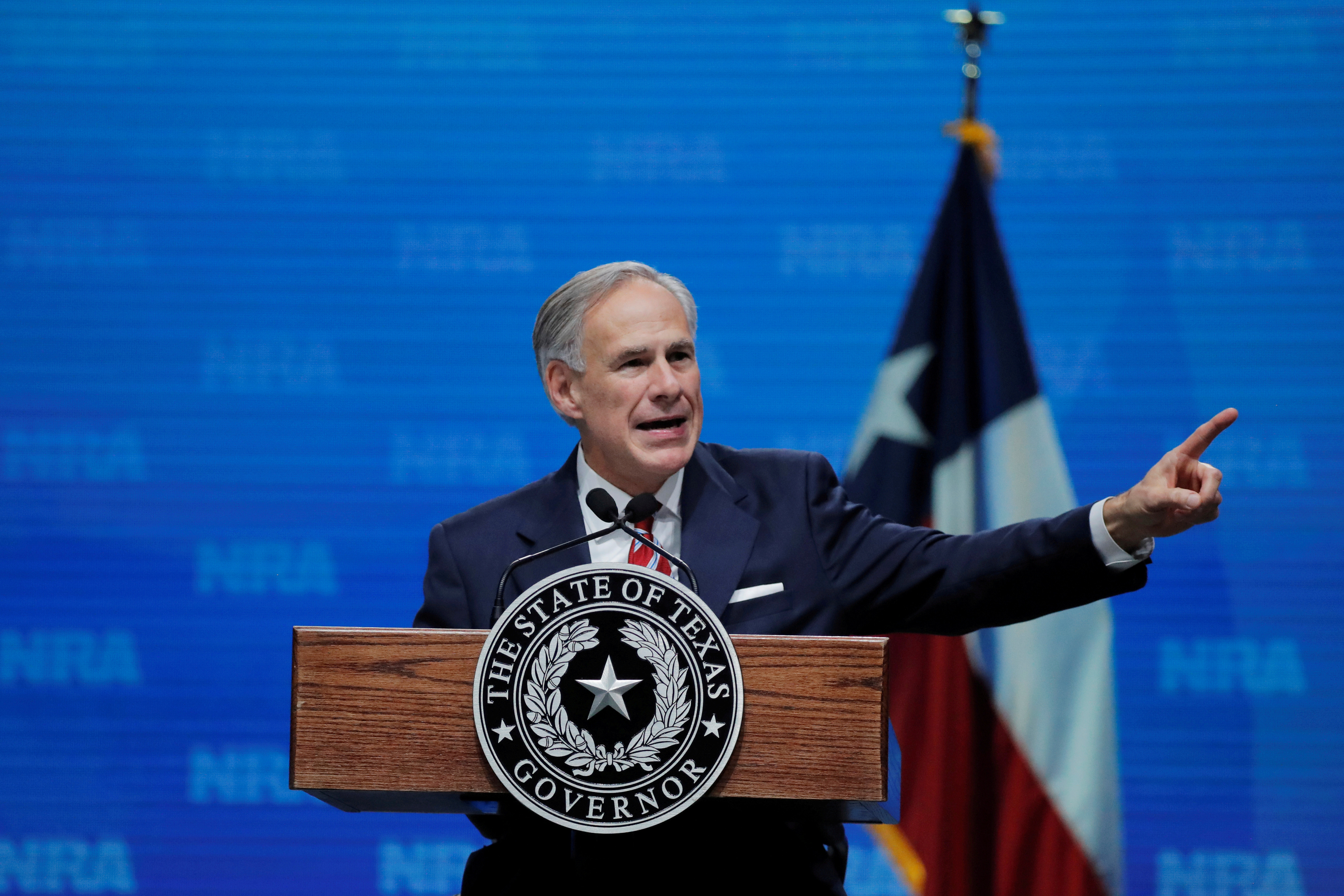 ▲▼德州州長阿伯特（Greg Abbott）。（圖／路透）