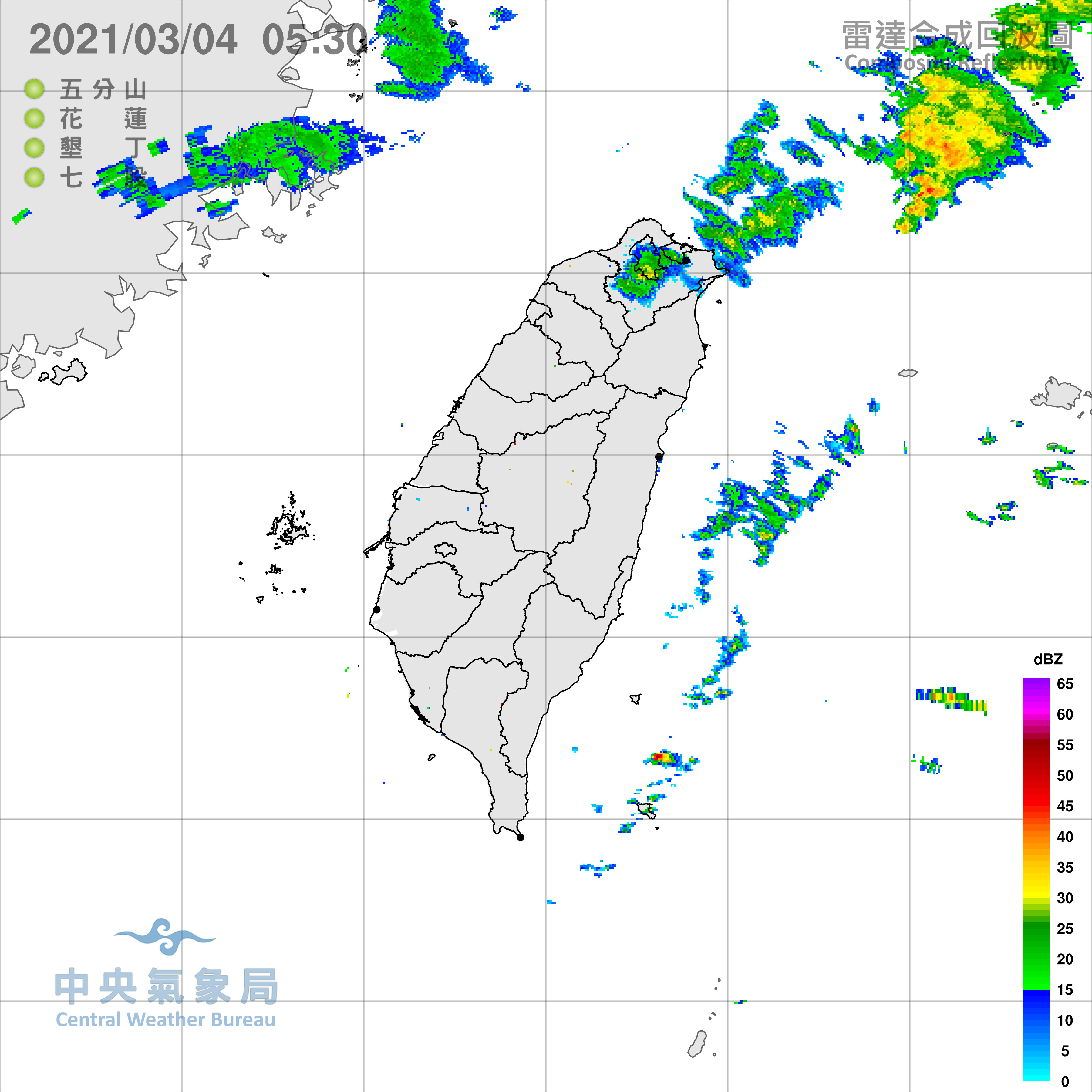 天氣圖。（圖／氣象局）