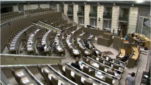 ▲▼比利時荷語區法蘭德斯議會（Vlaams Parlement）。（圖／翻攝自YouTube／Vlaams Parlement）