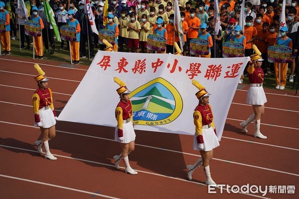 ▲2021屏東縣中小學聯合運動會5日登場             。（圖／記者陳崑福翻攝）