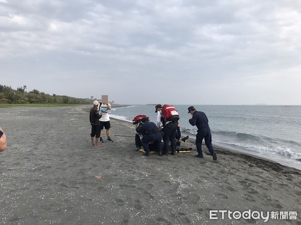 ▲旗津女子溺水（圖／記者黃子倩翻攝）