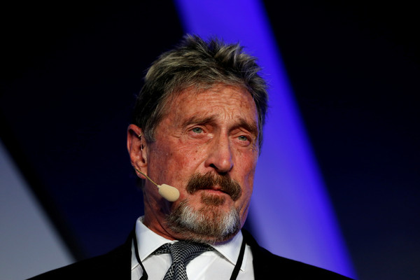 ▲防毒軟體Mcafee創辦人John McAfee。（圖／路透）