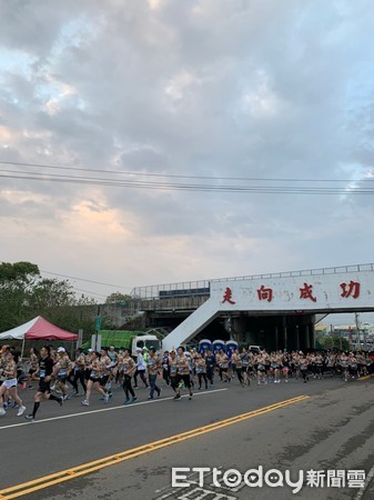 ▲▼台中路跑意外。（圖／民眾提供）