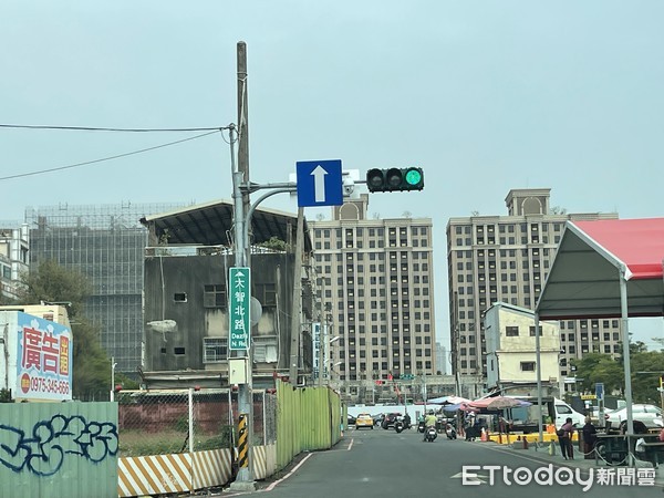 ▲▼ 台中火車站周邊，大智路打通。（圖／記者陳筱惠攝）