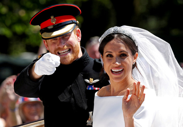 ▲▼英國哈利王子（Prince Harry）和妻子梅根（Meghan Markle）。（圖／路透）