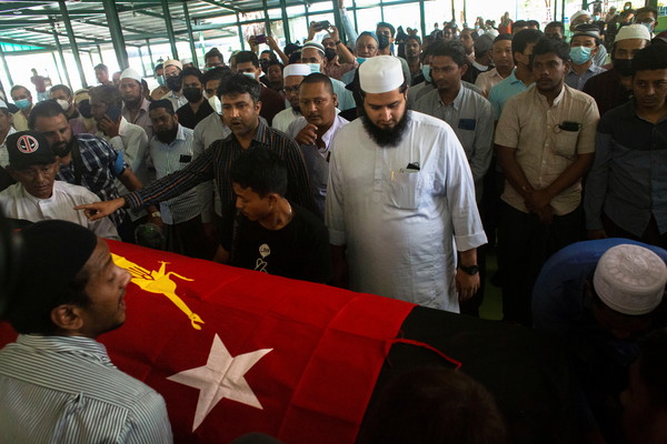 ▲▼58歲的金貌拉是「全國民主聯盟」（NLD）的幹部，於6日遭緬甸軍警逮捕，7日死亡。（圖／路透）