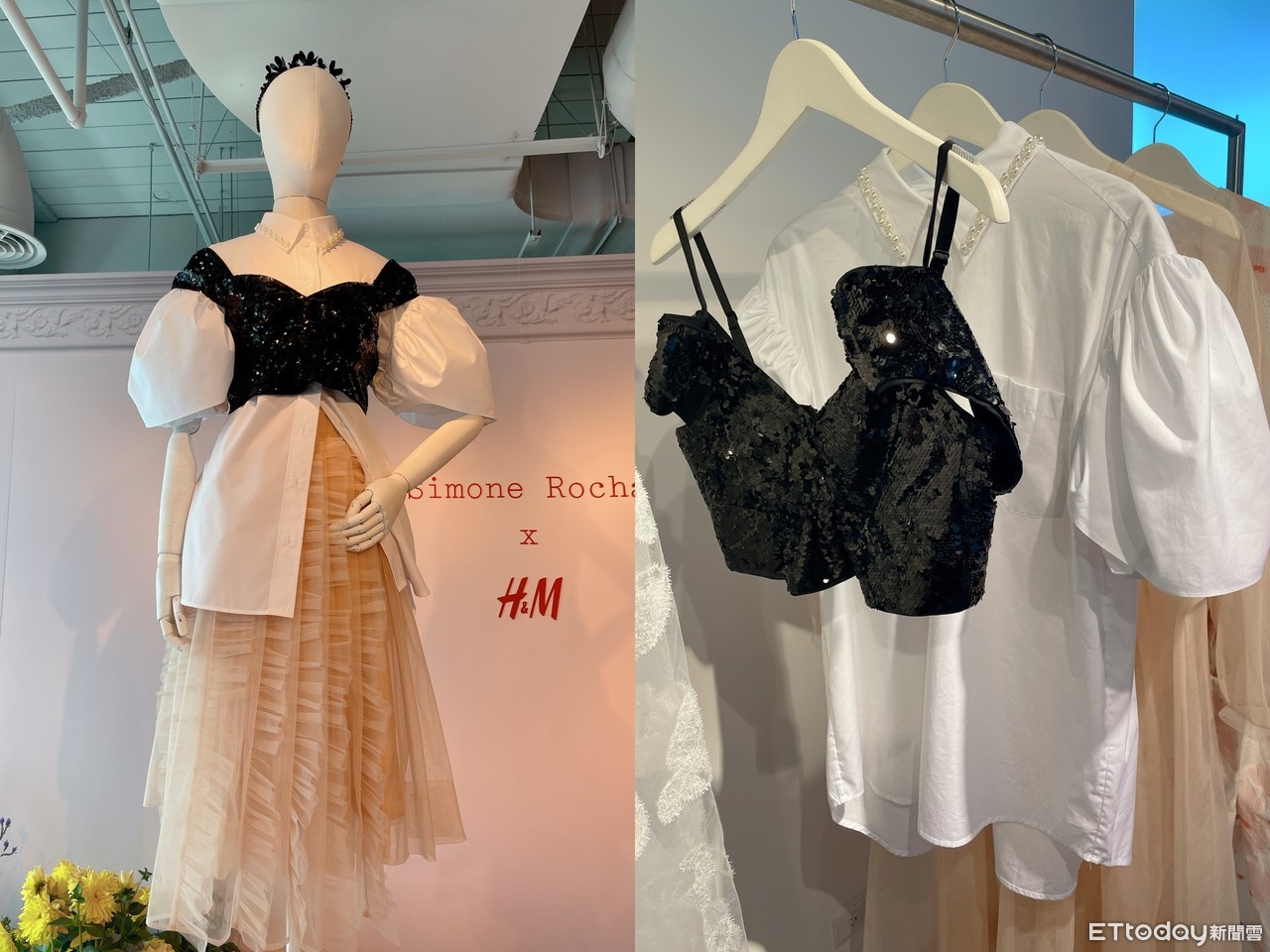 ▲H&M X Simone Rocha。（圖／記者王則絲攝）