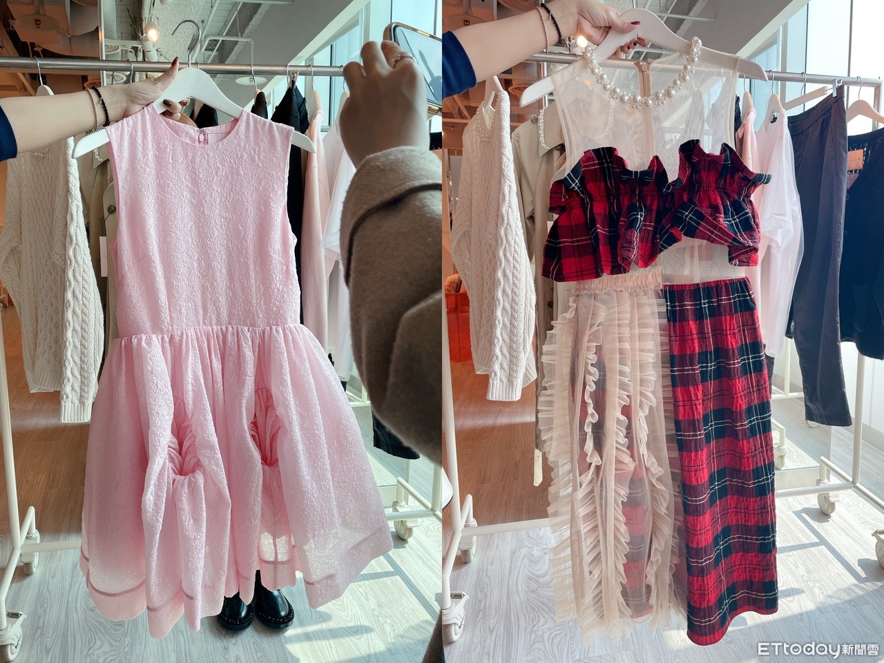 ▲H&M X Simone Rocha。（圖／記者王則絲攝）