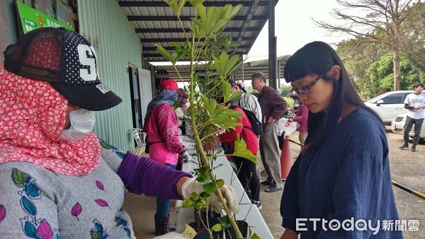 ▲基隆植樹月開跑 七堵苗圃「發票換樹苗」數量有限送完為止。（圖／記者郭世賢翻攝）