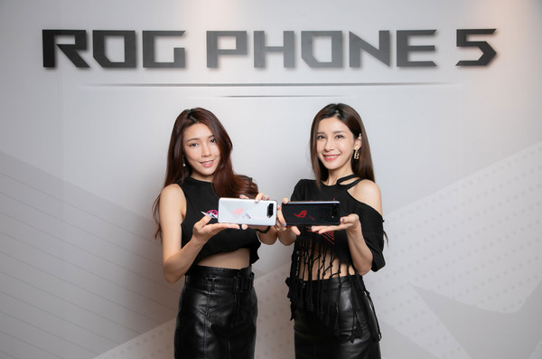 ▲華碩發表ROG Phone 5電競手機　搭載高通驍龍888 5G處理器。（圖／華碩提供）