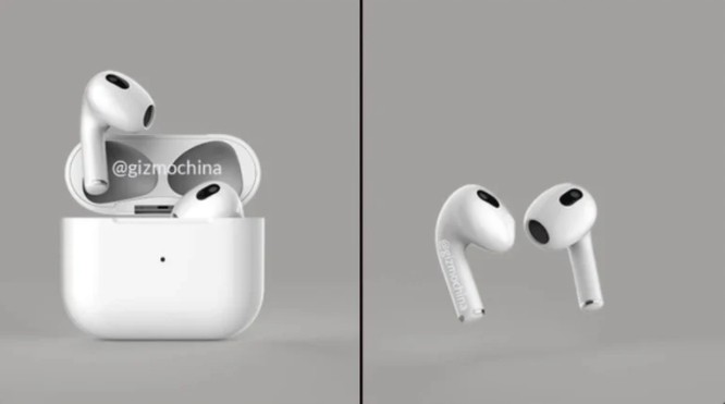 ▲▼新款AirPods。（圖／取自macrumors）