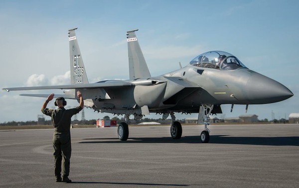 ▲▼波音,F-15EX,空軍,Sean Dorey。（圖／翻攝自twitter／Eglin Air Force Base）