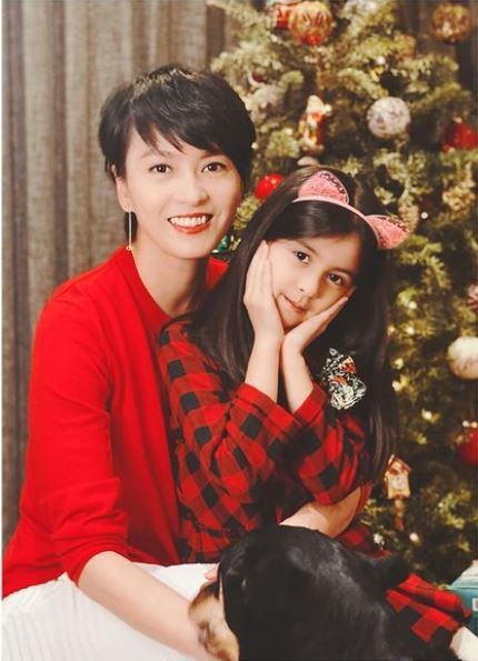 ▲梁詠琪和女兒Sofia。（圖／翻攝自Instagram／gigileungwingkei）