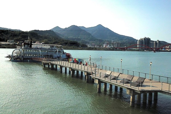 ▲台北「關渡碼頭」整修工程完工後於今（15日）正式啟用。（圖／水利處提供）
