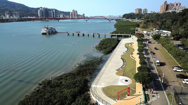 ▲台北「關渡碼頭」整修工程完工後於今（15日）正式啟用。（圖／水利處提供）