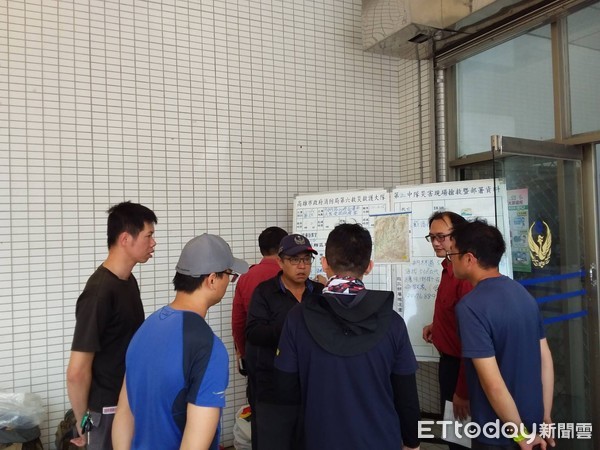 ▲▼高雄茂林山谷搜救人員勤教畫面。（圖／記者黃子倩翻攝）