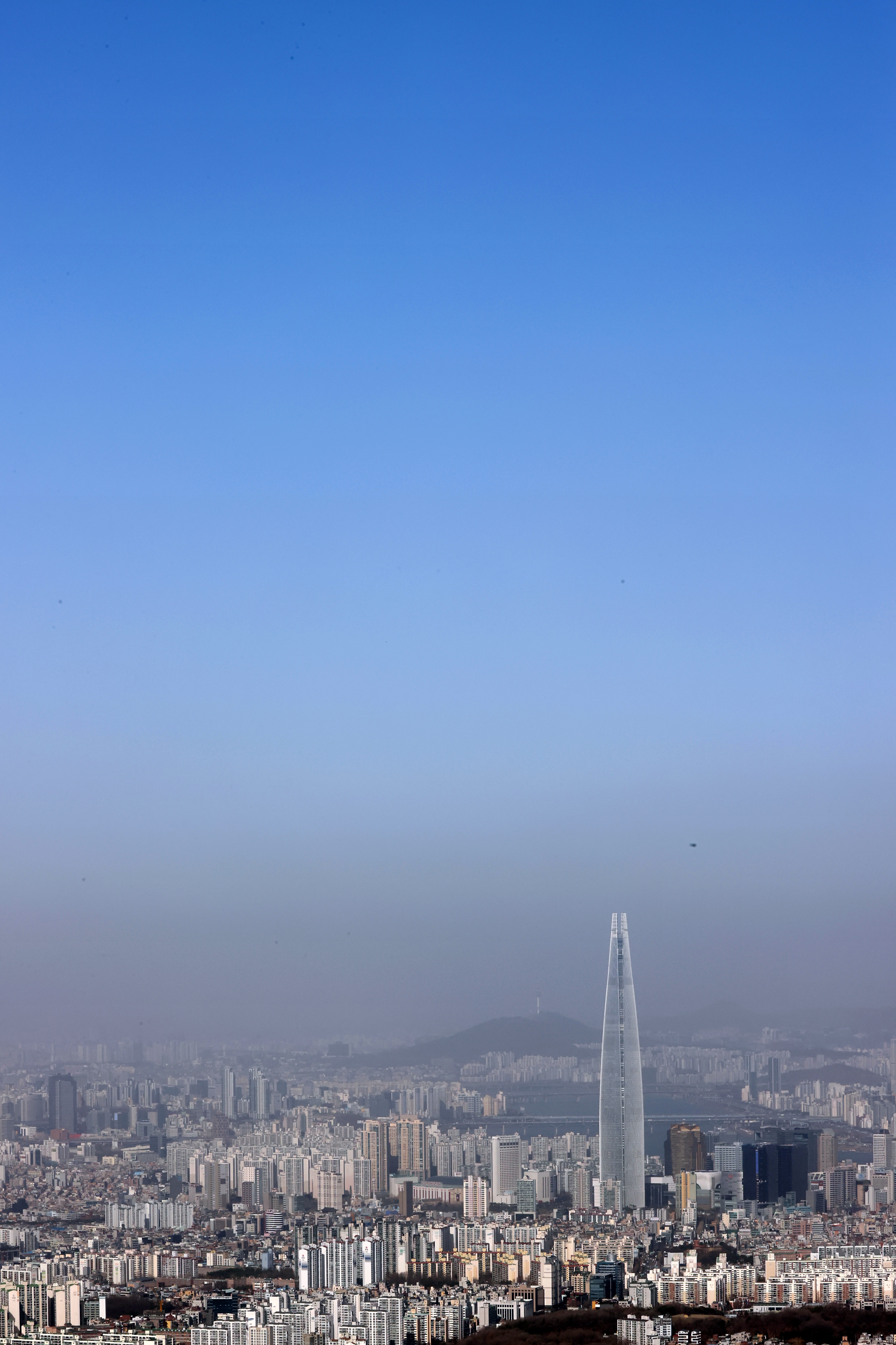 ▲▼首爾16日上午已觀測到沙塵暴。（圖／達志影像）