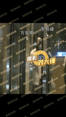 ▲李易峰和方安娜被拍到同進出酒店。（圖／翻攝自攝影劉大錘微博）