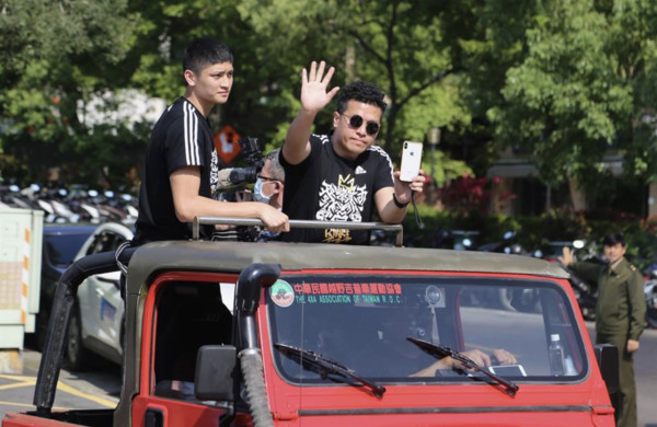 ▲泰山高中HBL冠軍遊行。（圖／泰山高中提供）