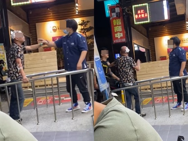 ▲▼桃園光頭王「痛毆」超商店員！他一拳猛灌臉超療癒：別碰我！（圖／翻攝爆料公社）