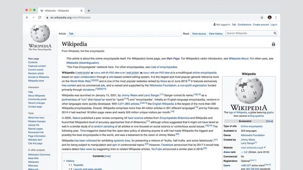 ▲維基百科傳對蘋果、Google等科技巨頭收費。（圖／取自appleinsider）