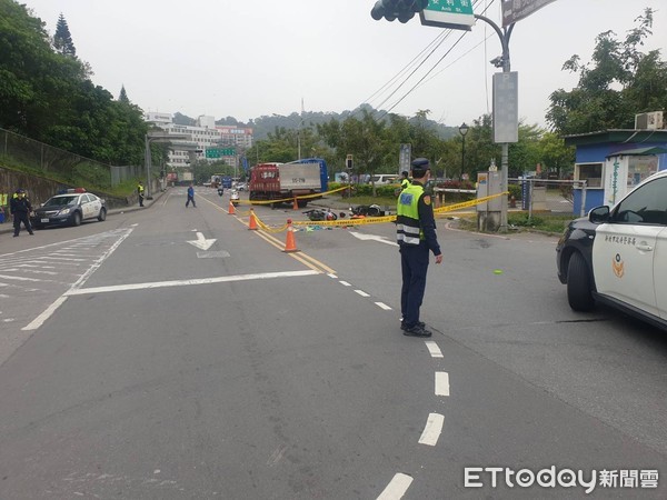 ▲新店死亡車禍。（圖／記者陳立昇攝）