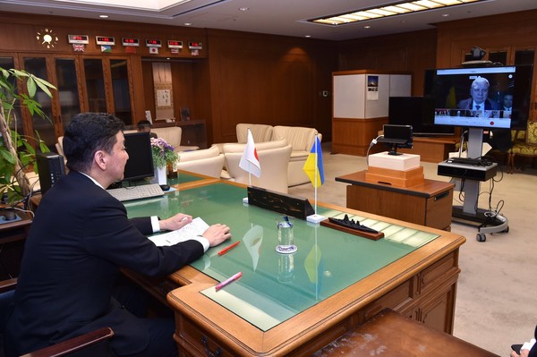 ▲▼日本與烏克蘭雙方防長達成共識，自衛隊將前往烏克蘭參加海風-2021」軍演。（圖／取自防衛省・自衛隊Twitter）
