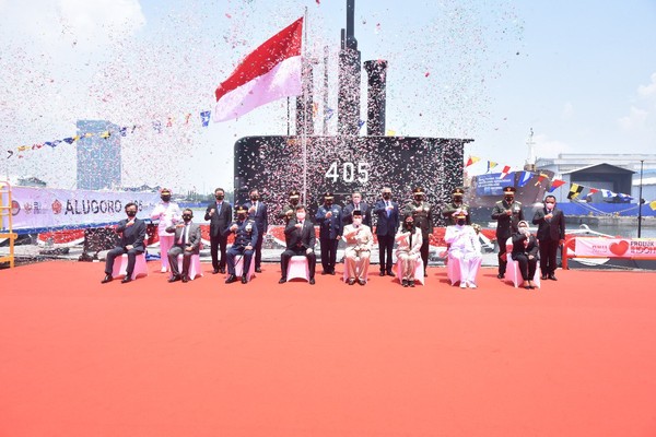 ▲▼印尼在南韓技轉協助下，成為東協第一個達成潛艦國造目標的國家。（圖／翻攝自TNI Angkatan Laut　twitter）
