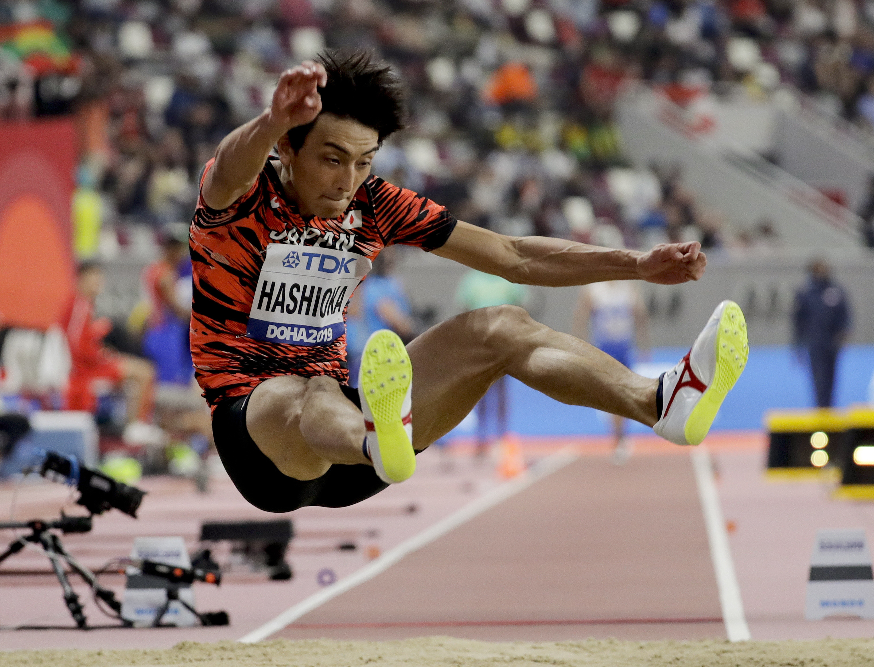 橋岡優輝跳遠五跳失敗唯一成功跳出8m19打破日本室內紀錄 Ettoday運動雲 Ettoday新聞雲