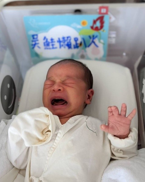 ▲Janet公開二胎「5字中文名」：吳鮭…　網一看兒子表情笑瘋了！。（圖／翻攝自Instagram／janetagram）