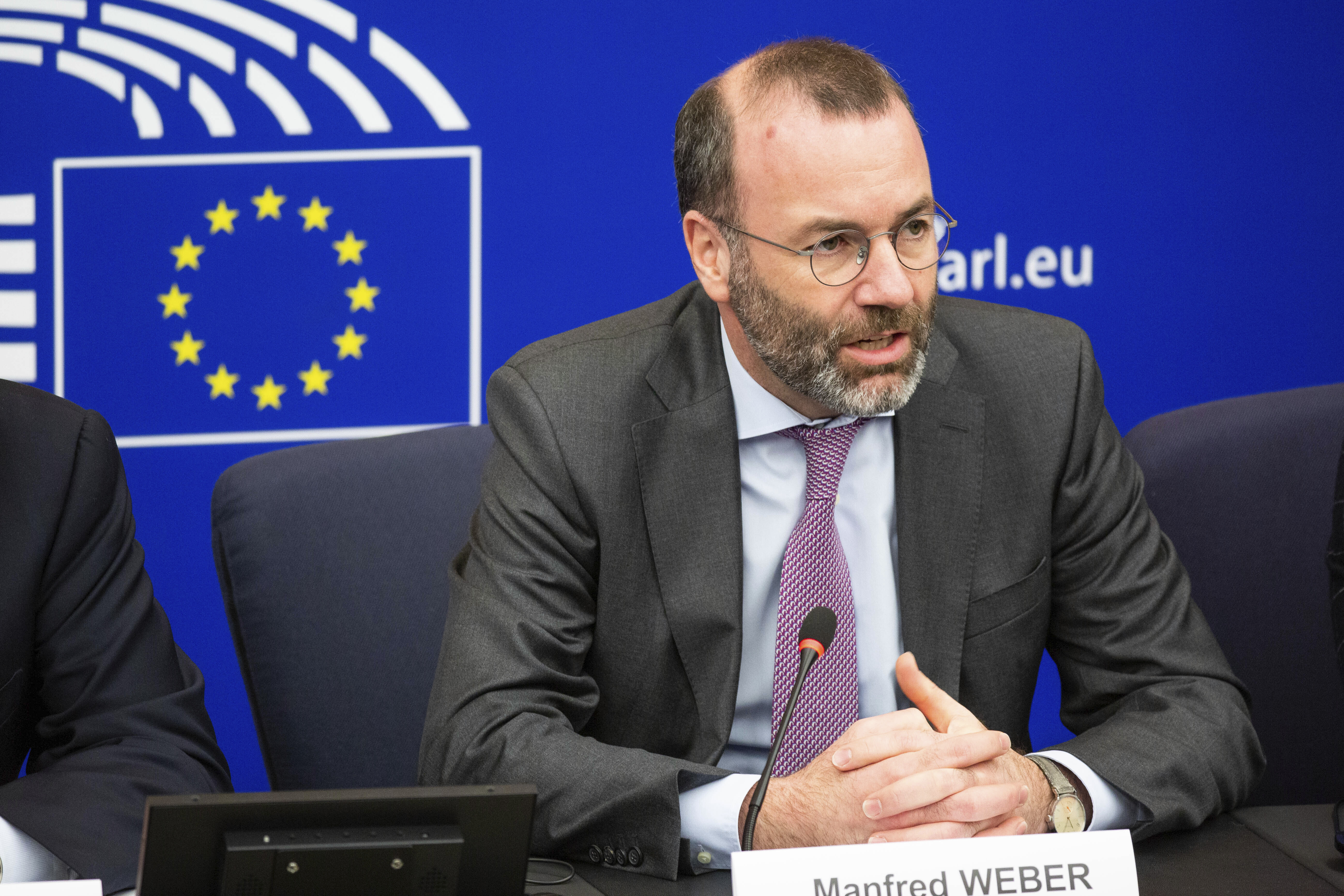 ▲▼歐洲人民黨黨團（EPP Group）主席韋柏（Manfred Weber）。（圖／達志影像／美聯社）