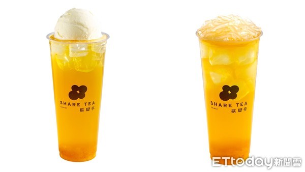 ▲▼Share tea 歇腳亭推全新3款金鑽鳳梨飲品。（圖／Share tea 歇腳亭提供）
