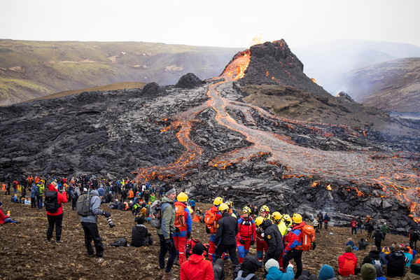 ▲▼冰島火山爆發。（圖／路透）