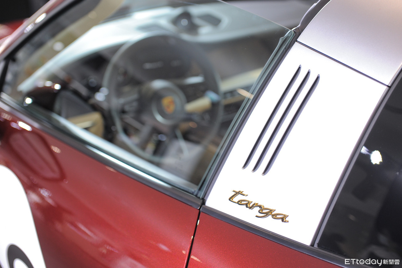 ▲保時捷911 Targa 4S Heritage Design Edition。（圖／記者林鼎智攝）
