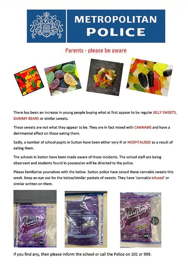 ▲▼英國警方提醒父母要留意孩童吃的糖果。（圖／翻攝自網路）