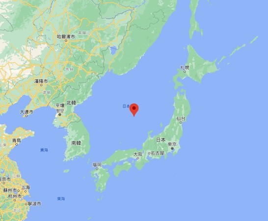 ▲▼日本海,東海,日本。（圖／翻攝自Google Maps）