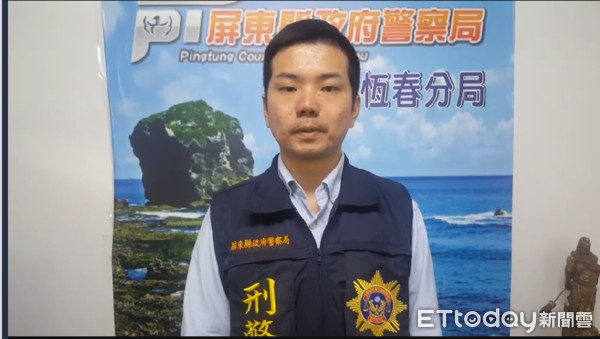 ▲恆春警方針對漆彈玩家在墾丁路段追逐情事做說明             。（圖／記者陳崑福翻攝，以下同）