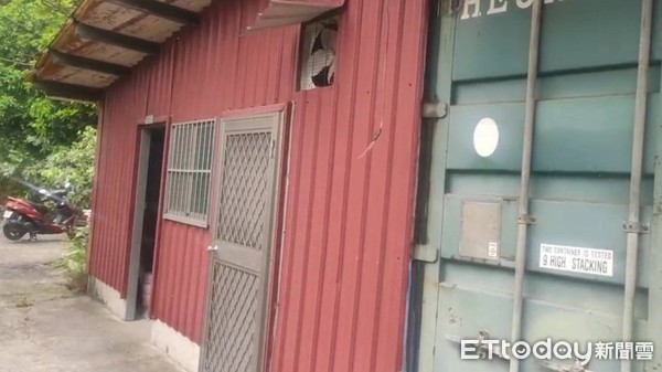 ▲▼樹林警分局破獲職業賭場，鐵皮屋外還裝設監視器查看             。（圖／記者陳以昇翻攝）