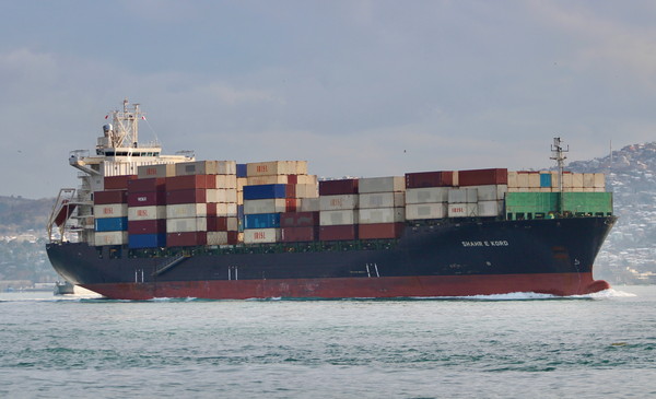 ▲▼伊朗貨輪「沙赫爾庫爾德號」2月在地中海航行。（圖／路透）