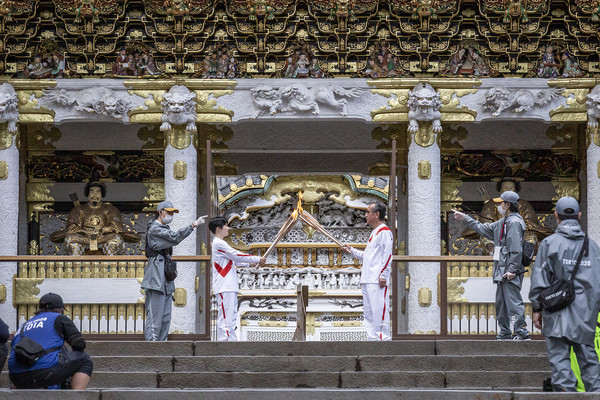 ▲▼ 東奧聖火傳遞            。（圖／CFP）