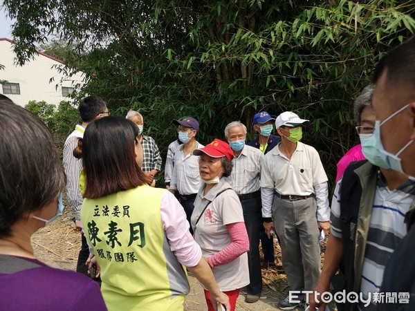 ▲東彰道路徵收民地。 （圖／記者唐詠絮攝）