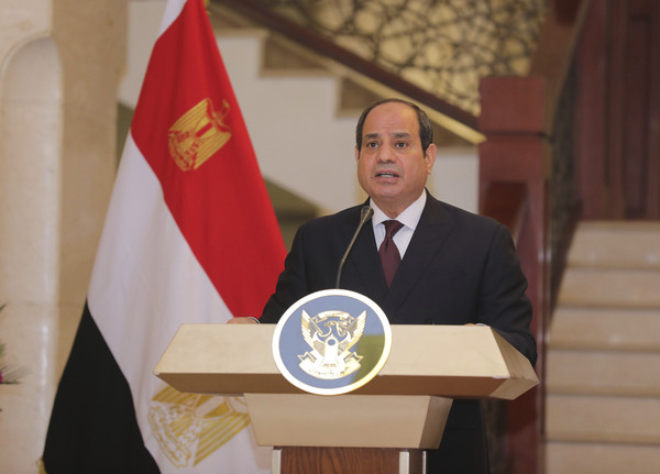 ▲▼埃及總統塞西（Abdel Fattah al-Sisi）。（圖／達志影像／美聯社）