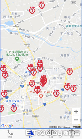 ▲雲林縣消防局遂與臺北市政府消防局、中保公司取得授權，推動《全民守護者》APP，希望藉由線上推播公共場所的OHCA案件，讓熱心民眾能前往救援。（圖／記者蔡佩旻攝）