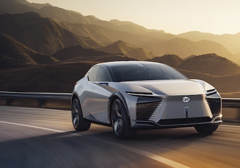 Lexus超酷炫概念車LF-Z昭告新紀元！2025年全車系都有電氣化車型（圖／翻攝自Lexus）
