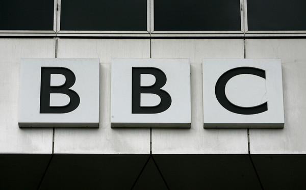 ▲英國廣播公司（BBC）位於倫敦白城（White City）辦公室。（圖／達志影像／美聯社）