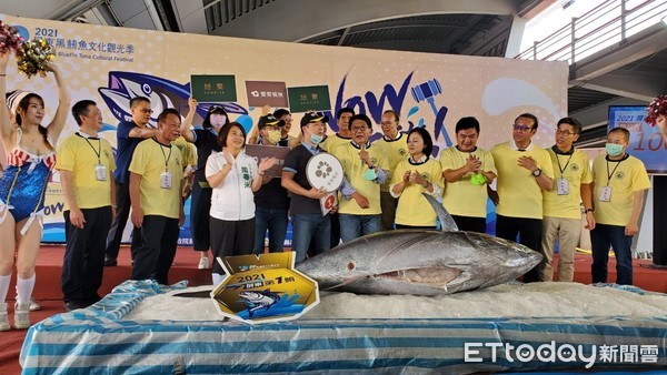 ▲鮪魚拍賣              。（圖／東港區漁會提供）